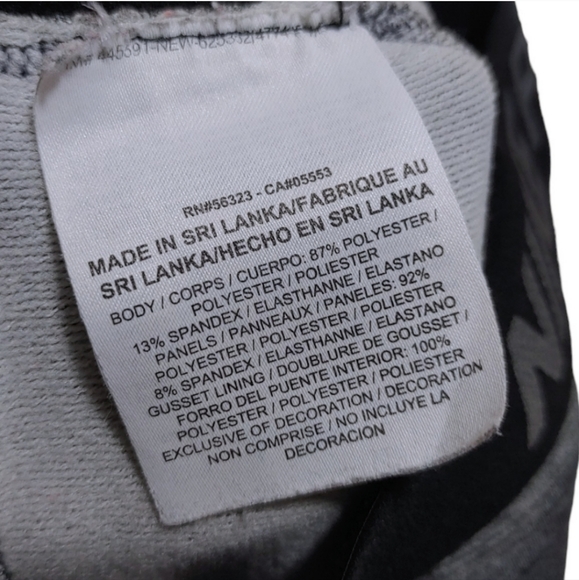 NIKE Pro Womens Gray Black Hyperwarm Training Tights Leggings Womens Size Medium - Picture 8 of 10